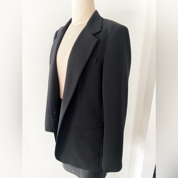 DKNY Women's One-Button Oversized Blazer, Size 12 - Picture 2 of 10